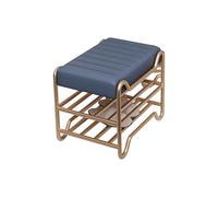 Muebles puerta puede sentarse bolsa suave zapatero zapatero integrado para llevar zapatos, taburete cambiador de zapatos, taburete nórdico para entrada de casa, taburete cambiador de zapatos, luz de