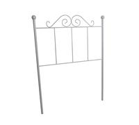 Mueblix Cabecero de Forja Ecus (150 cm, Blanco Roto)