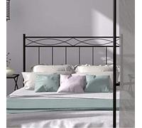 Mueblix CABECERO FORJA Nova - Negro, 150 cm