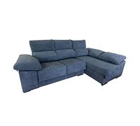 MUEBLIX.COM | Sofa 3 Plazas Chaiselongue Lado Derecho EDURNE | Sofas de Salon Cheslong | Asientos y Respaldo Espuma | Sofa con Estructura de Madera de Pino y Tablero de Espuma de Poliuretano y Napa