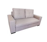 MUEBLIX.COM | Sofá Cama Cantabria | Sofá 2 Plazas | Sillón Cama | Sofa-Cama | Asientos Extraíbles | Sofá de Diseño | Color Tierra