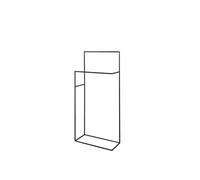 MUEBLIX.COM | Toallero de Pie Delta | Toallero de Forja con Varilla Maciza de 10mm | Toallero de Baño | Color Negro | Tamaño 42 x 20 x 91 cm