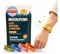Mückenschutz Armband - Moskito Insektenschutz (Urlaub must haves - camping gadgets,reise gadgets) für Kinder und Erwachsene gegen moskito - (20x Armband)-26S02