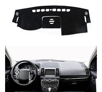 MUEdie Compatible con Land Rover Freelander 2 2008-2015 LHD, cubierta de salpicadero de coche, protección solar, cubierta negra para salpicadero de coche, decoración de coche