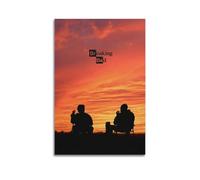 muegrbgs Póster decorativo de Breaking Bad para pared, diseño vintage, para sala de estar, dormitorio, elegante, estético, 30 x 45 cm, estilo sin marco
