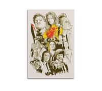muegrbgs Quentin Tarantino - Póster de la película para pared, diseño vintage, pintura decorativa para sala de estar, dormitorio, elegante póster estético de 20 x 30 cm, estilo sin marco