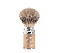 Mühle Brocha de Afeitar Tejón Punta Plata Oro Rosa, Cromado, Estándar
