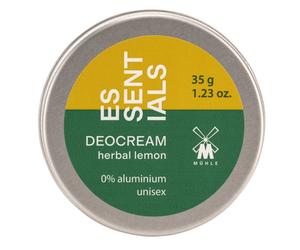 MÜHLE ESSENTIALS Deocreme Herbal Lemon 35 g