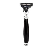 Mühle Maquinilla de Afeitar Gillette Mach3 Purist Resina Negra, Único, Estándar