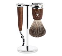 MÜHLE RYTMO Juego de afeitado con maquinilla de 3 hojas (3 piezas)
