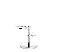 Mühle - Soporte para maquinilla de afeitar clásica y brocha de afeitar (cromado)