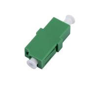 Muejjur Lata de acoplador LC/APC - Paquete de 50 acopladores de fibra LC/APC monomodo. Los adaptadores de fibra LCAPC están prelimpiados y extienden los cables ópticos LCAPC. Conecta cables SM Simplex