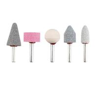 Muela abrasiva al corindón vástago Ø 6 mm.