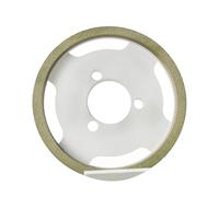 Muela abrasiva CBN 6A2H, diamante Cbn C75 de unión de resina for cortar cuchillos y hojas de sierra de troncos CBN170-C75(100D-20H-16T-6W-5X)