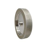 Muela abrasiva CBN de 8 pulgadas, sistema Tormek T-4, 200 mm x 38 mm x 12 mm for afilar herramientas de acero rápido HSS en ángulo recto/redondo.(Right 80 grit)