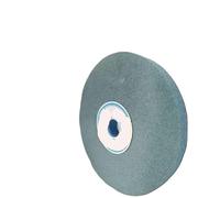 Muela abrasiva de banco de carburo de silicio verde for carburo cementado y metales no ferrosos - 125 mm x 12,7 mm x 16 mm(120 Grit)