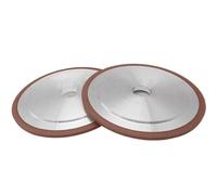 Muela Abrasiva De Diamante, 1 Pieza Ultrafina 125-180 Mm for Acero Aleación - CBN for Rectificado Precisión Y Rugoso(125x32x5x5)