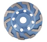 Muela Abrasiva De Diamante De 10 L Dientes, Azul Muela Abrasiva De Diamante De 125mm Disco Abrasivo De Diamante Para Lijar Hormigón, Piedra, Cemento, Suelos Pintados