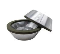 Muela abrasiva de diamante de copa acampanada de 4/5 pulgadas - Disco abrasivo for metal, tungsteno y carpintería, 1 unidad(5inch 32mm 100grit)