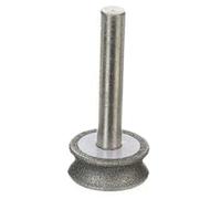 Muela Abrasiva de Diamante Muela Abrasiva para AvióN de Vidrio ChafláN de Borde Recto VáStago de 6 Mm (5 Mm)