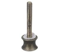 Muela Abrasiva de Diamante Muela Abrasiva para AvióN de Vidrio ChafláN de Borde Recto VáStago de 6 Mm (12 Mm)