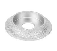 Muela Abrasiva de Diamante Soldada de 7,3 Cm Muela Abrasiva Francesa para Piedra Mármol Muela Abrasiva Cóncava de Cerámica para Rectificado Preciso para Artesanos Profesionales y