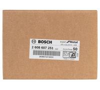 Muela abrasiva de fibra BOSCH R444, Expert para metal D = 115 mm; k = 24 2608605464
