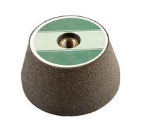 Muela abrasiva de grano 100, disco de amoladora angular de copa acampanada, accesorio de herramienta de repuesto