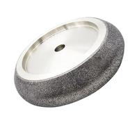 muela abrasiva de la serrería del Cbn de 8inch 203m m, ruedas electrochapadas del CBN for el ángulo 10-30 de las sierras de cinta(203mm 22.23T B126,Hole 20mm)