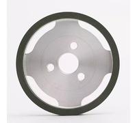 Muela abrasiva de pulido, resina CBN 6A2H - precisión 100 mm for aplicaciones carpintería y metalurgia(Black,100D30H16T6W5X)