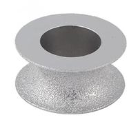 Muela Abrasiva Diamante, 3cm Abrasivas Ruedas Soldada Soldado Piedra Cerámica Vidrio Cóncava Moler Cuarzo Mármol Granito Artificial Esmeriladora ángulo Esmerilado Rueda Corte Disco Herramienta
