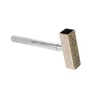 Muela abrasiva en forma de T Tocador de Muela Abrasiva en Forma de T Rectificadora de Muela Abrasiva Muela Abrasiva de Diamante Tocador de Piedra con Mango Moleteado