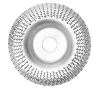 Muela de 125mm para amoladora angular, eficiente para dar forma a la carpintería, eliminación de rebabas, estructura resistente de acero al carbono