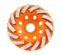 Muela de Copa Diamante 115mm - BGTEC Disco De Pulido De Diamante para Hormigón Mármol Cerámica Piedra