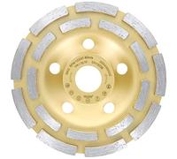 Muela de copa diamante 125 mm x 22,2 estándar para hormigón, mampostería, piedra. Muela de copa diamante de doble rodadura 125 mm "rápido y eficaz"