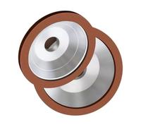 Muela de diamante con aglomerante de resina en forma de cuenco for afilador de cuchillos (1 unidad), ideal for rectificado de precisión de carburo de tungsteno.(120Grit D125x10x5mm)
