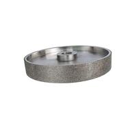 Muela De Diamante for Pulido Metales Y Piedras, 6 Pulgadas, Grano 80-3000, Forma Plana, Orificio 16 Mm(80#)