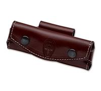 Muela Estuche de piel marrón para navaja de bolsillo (talla única)