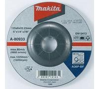 Muela MAKITA acero 125x6x22,23 mm A-80933