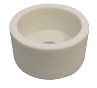 Muelas cilíndricas tipo taza, alta precisión, diversas medidas, ideales para rectificado y acabado de piezas metálicas.