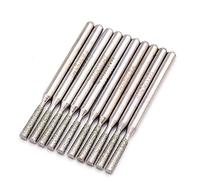 Muelas de diamante, brocas de esmeril para uñas, 3mm Shank Diamond Point Bit Set For Stone Glass Ceramic Jade, Nail Care Multiple Pack Sizes(5PCS)