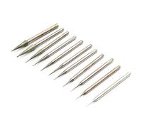 Muelas de diamante, brocas de esmeril para uñas, Diamond Nail Drill Bits Pack of 11 with 2.35mm Shank Sharp Rotary Grinding Points
