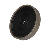 Muelas de diamante, Disco abrasivo de diamante 6” diámetro x 1” con orificio cenador Muelas abrasivas CBN (para afilar herramientas torneado madera acero alta velocidad)(800)