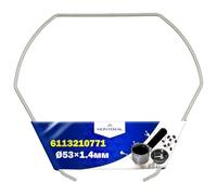 Muelle Bloqueo Acero Inoxidable AISI 302 Tiene el Código Original 6113210771 para el Soporte de Fijación del Portafiltro Ø53 mm para Cafetera Express para DeLonghi - Garantía de 10 Años - MONTERAL