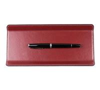 Muelle, cuenco, Rojo, De Nuestra Original Cambridge Top Grain serraje Serie, by Delmon Varone - Fabricado en Alemania.