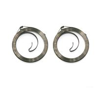 Muelle de arranque de retroceso para Honda GX140 GCV135 GC160 Pieza de repuesto para arranque consistente del motor (2 piezas)