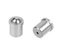 Muelle de Bola Embolo Suave Precisión Posicionamiento Acero Inoxidable 304 (φ2 × 3 mm) (diámetro × L)