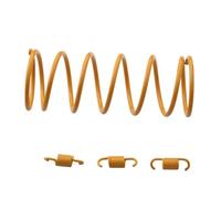 Muelle de Embrague 1K 1.5K 2K Resorte de torsión Compatible con de Motocicletas Agility 125 Like 125 Movie Heroism 125 People S 125 Super 8 125cc 150cc 4T(1500 RPM)