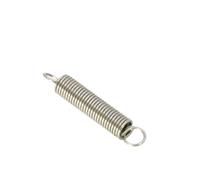 muelle de extensión 10 piezas/lote 0,3 mm,4,5,6 Resorte de tensión acero inoxidable con resorte extensión doble gancho para la Reparación de Máquinas(45mm,6MM(OD)_0.4MM 10PCS)