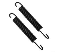 Muelle de extensión para cortacésped 732-04247, compatible con Craftsman LT1042 SLT1554 LGT1054, resorte de accionamiento de cubierta de 17 x 3 x 3 cm, negro (2 piezas)